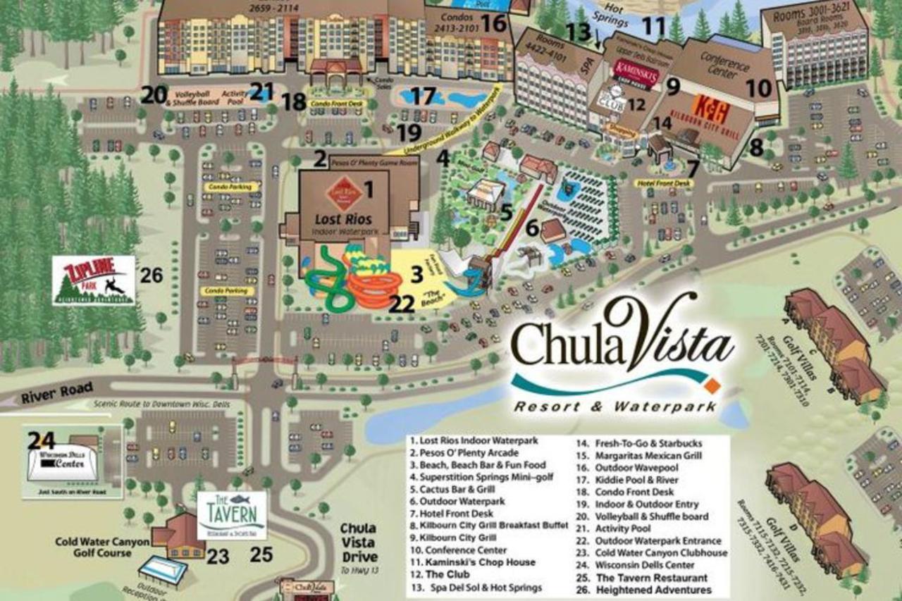 Chula Vista Condo Unit 2647 Wisconsin Dells Exterior foto